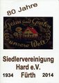 Titelseite: 80 Jahre Siedlervereinigung Hard e. V. 1934 - 2011