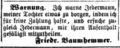 1861-11-13 FÜ-Tagblatt Warnung.png