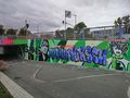 Graffiti Julius Hirsch an der <!--LINK'" 0:14-->
