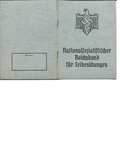 Mitgliedsausweis Nationalsozialistischer Reichsbund für Leibesübungen (NSRLB), 1940