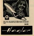 Werbung vom <a class="mw-selflink selflink">Schuhhaus Hagler</a> in der Schülerzeitung <!--LINK'" 0:2--> Nr. 5 1961