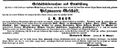 Der Kürschner <a class="mw-selflink selflink">Heinrich Baur</a> übernimmt die Firma seines Vaters <!--LINK'" 0:12-->, November 1868