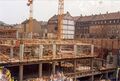 Bauarbeiten des neuen Einkaufszentrums City-Center, April 1983
