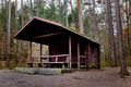 Schutzhütte von 1955 am Eschenaubuck als Ersatz für die zerstörte <!--LINK'" 0:6-->