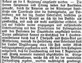 Zeitungsbericht über Bahnübergang auf dem Grundstück von "Weigmann & Streng", Dezember 1865