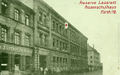 Die heutige Grundschule Rosenstraße, hier noch als Reservelazrett im 1. Weltkrieg.