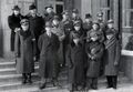 Mitarbeiter der Zivilverwaltung im besetzten Thorn aus Fürth, in der Mitte mit Uniform OB Franz Jakob, 1941