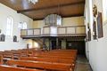 Orgelempore der <a class="mw-selflink selflink">Herz-Jesu-Kirche</a> <!--LINK'" 0:21--> Jahr 2020, mit der Orgel, die 1932 von St. Heinrich übernommen wurde.