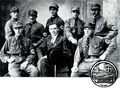 Albert Forster in der Mitte. Foto von 1925, bei der Gründung der SS in Fürth.