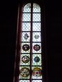 Das Wappenfenster in St. Peter und Paul
