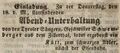 Zeitungsannonce des Wirts <!--LINK'" 0:28--> <!--LINK'" 0:29-->, Juli 1844