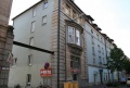 Reste der historisierenden Fassade von <!--LINK'" 0:8--> des ehemaligen Sudhauses der <!--LINK'" 0:9--> an der <a class="mw-selflink selflink">Gartenstraße</a>