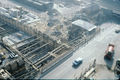 Baustelle U-Bahn, Blick auf  und Neubau Betriebsgebäude Güterbahnhof