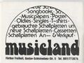 Werbung vom Fachgeschäft "musicland" in der Schülerzeitung <!--LINK'" 0:30--> Nr. 1 1978