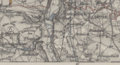 Ausschnitt aus der Karte des Deutschen Reiches 1:100 000, Blatt 549, "Erlangen", herg. 1888
