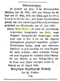 Urteilsverkündung, Königlich-bayerisches Kreis-Amtsblatt der Oberpfalz und von Regensburg 1868