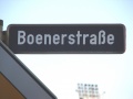 Straßenschild Boenerstraße