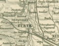 Ausschnitt aus der "Karte des Königreiches Bayern diesseits des Rheins", 1860