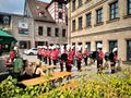 Marching Band des TSV Lauf bei der Veranstaltung: 20 Jahre kunst galerie fürth (Juli 2022)