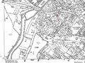 Gänsberg-Plan Stadt Fürth; Königstraße 22 rot markiert