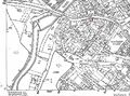 Gänsbergplan Stadt Fürth, Königstraße 28 rot markiert