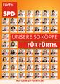 50-Köpfe-Plakat der Kandidatinnen und Kandidaten der <!--LINK'" 0:37--> zur Kommunalwahl 2020
