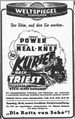 <!--LINK'" 0:0--> Werbung <a class="mw-selflink selflink">Weltspiegel</a>-Filmtheater vom 31.10.1952 in den Fürther Nachrichten