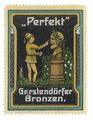 Historische <!--LINK'" 0:21--> des Bronzefarbenherstellers J. J. Gerstendörfer
