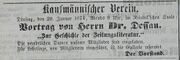 Dessauvortrag, Fürther Tagblatt 20.01.1874.jpg