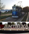 Die Linie 1 fährt noch Heute - in Antalya (Türkei).