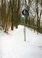 Fußweg am Steilhang über den <!--LINK'" 0:148--> im Dezember 1998