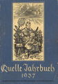 Quelle Jahrbuch 1937 - Buchtitel