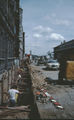 vorbereitende Tiefbauarbeiten in der Gebhardtstr. für U-Bahnbau, rechts das <!--LINK'" 0:528-->, Mai 1979