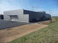 Südliche Produktionshalle der Fa. Hoefer &amp; Sohn, Bauzustand April 2018