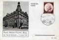 Das Parkhotel als Motiv für den "Tag der Briefmarke 11. Januar 1942".