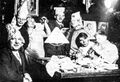 Christian Arnold (zweiter von rechts), Silvester mit Familie 1928