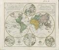 "Planiglobii Terrestris Mappa Universalis [...] designata a G. M. Lowizio", Nürnberg 1746