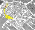 Gänsberg-Plan Rednitzstraße 6 rot markiert
