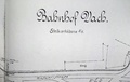 alter Übersichtsplan der kompletten Bahnhofsanlage vom <!--LINK'" 0:4--> mit der Fäkalienentladestation der Stadt Nürnberg und dem Industriegleisanschluss mit Drehscheibe der Firma Pretzfelder später <!--LINK'" 0:5--> von der Reichsbahndirektion Nbg. vom Mai 1925.