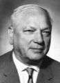 SPD Politiker Fritz Rupprecht, 1958