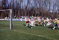 2. Ligaspiel zwischen "Fürth Buffalos" Team in Gelb gegen "Stuttgart Scorpions" am 19.3.1989