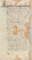 „Bestand-Brief“ vom 12. Juni 1729 für Mühlpächter Johann Conrad Galster (S. 1)