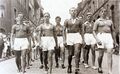 Sportler des Deutschen Turnbund in Fürth vor dessen Auflösung durch die Nationalsozialisten, ca. 1930