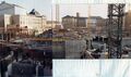 Baugrube <a class="mw-selflink selflink">City-Center</a> - im Hintergrund links  und Mitte   vom 8.1.1984