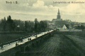 Die historische <a class="mw-selflink selflink">Ludwigbrücke</a> und dahinter die  von Norden.