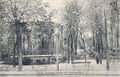 Ansichtskarte vom Pavillon auf der heutigen Adenaueranlage, ca. 1905