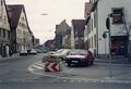 Blick vom <!--LINK'" 0:155--> in die <a class="mw-selflink selflink">Gustavstraße</a> im November 1984