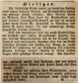 Hl. Grab für Kirche "UlF"</br>
Fürther Tagblatt, 22.4. 1848