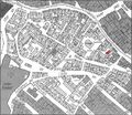 Gänsberg-Plan, Königstraße 60 rot markiert