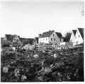 Der durch Bombenvolltreffer zerstörte Bauernhof der Familie Ulrich mit 3 Todesopfer in [[Mannhof]] am 26. Februar 1943